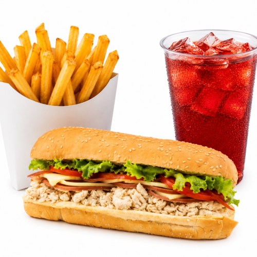 Sandwich especial pollo en combo Sándwich Especial +Pollo