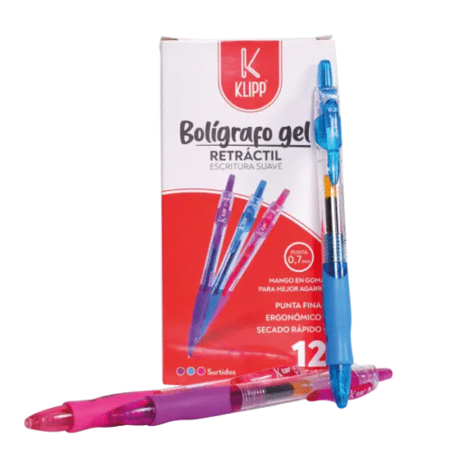 Bolígrafo Gel Retráctil