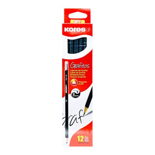 Caja de lápices grafito Korés