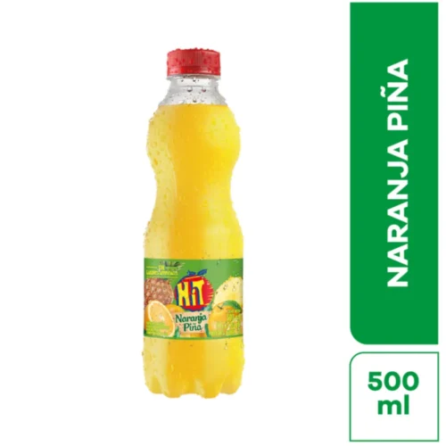 Hit 500 ml PET Naranja Piña