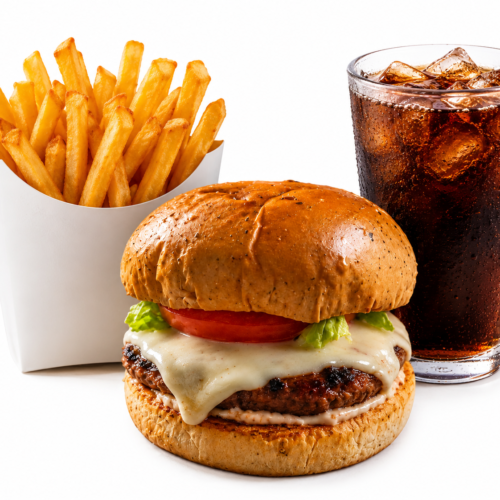 Hamburguesa sencilla en combo Hamburguesa Sencilla: