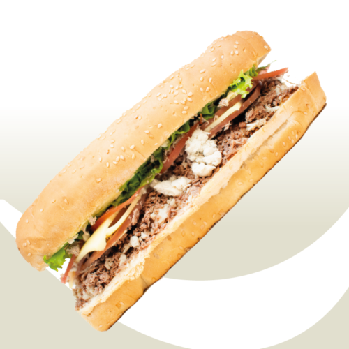 Sándwich Mixto +Carne +Pollo