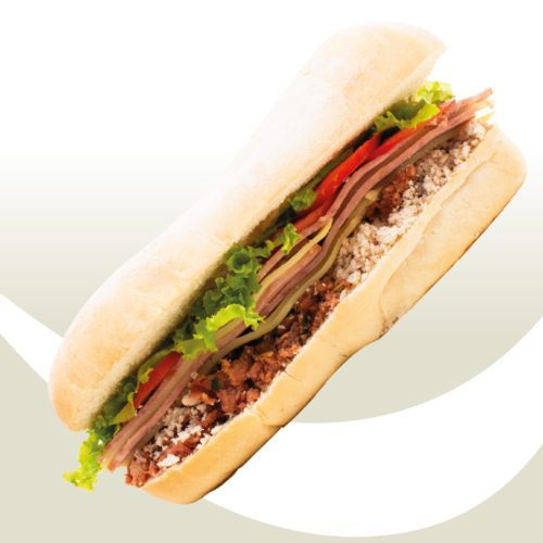 Sándwich Mixto +Pollo +Chorizo