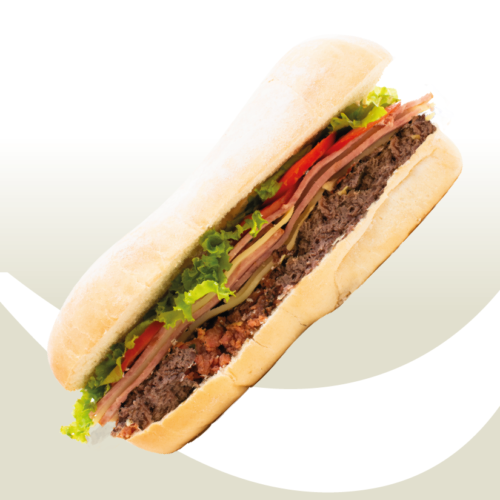 Sándwich Mixto +Chorizo +Carne